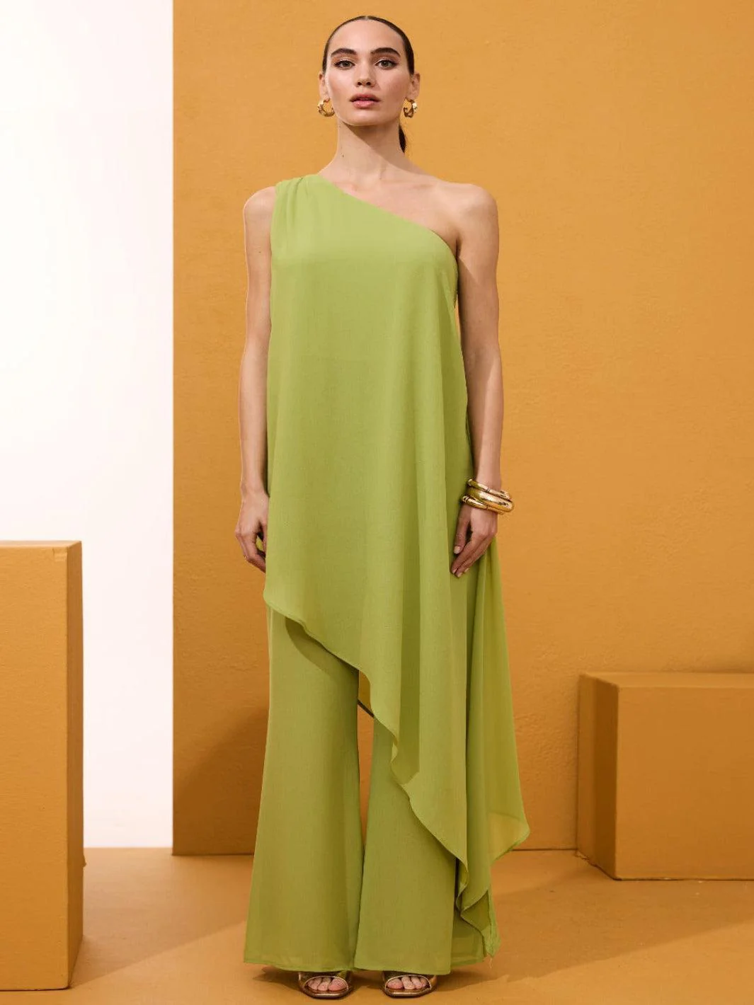 Arggido Jumpsuit In Green 49660