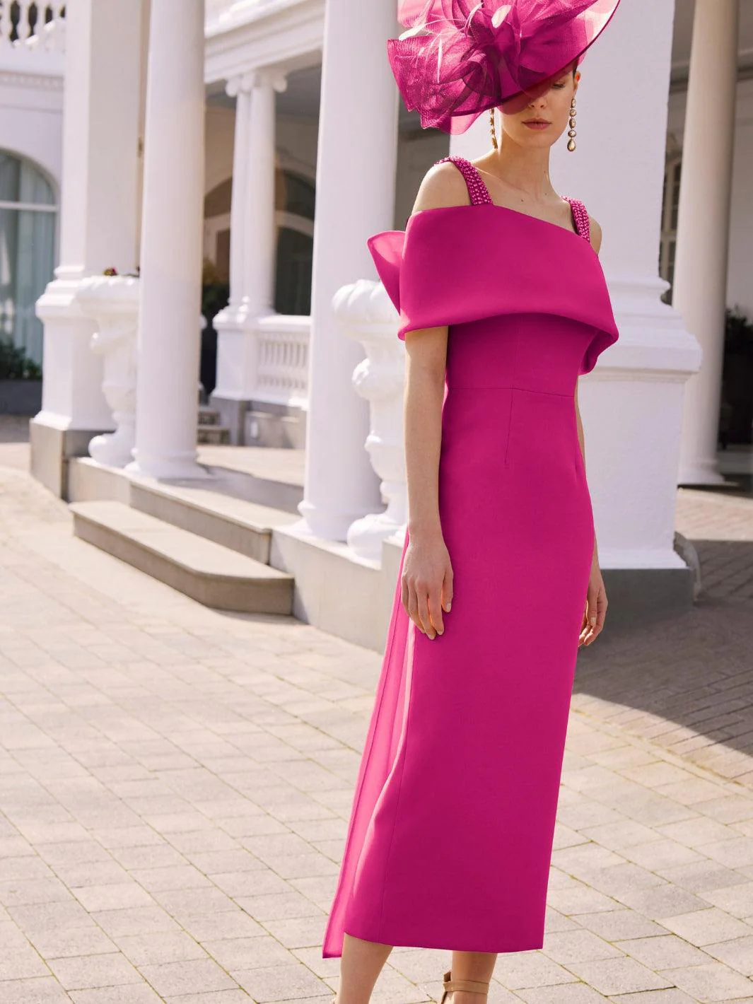 Couture Club Dress 1G198 In Fuschia