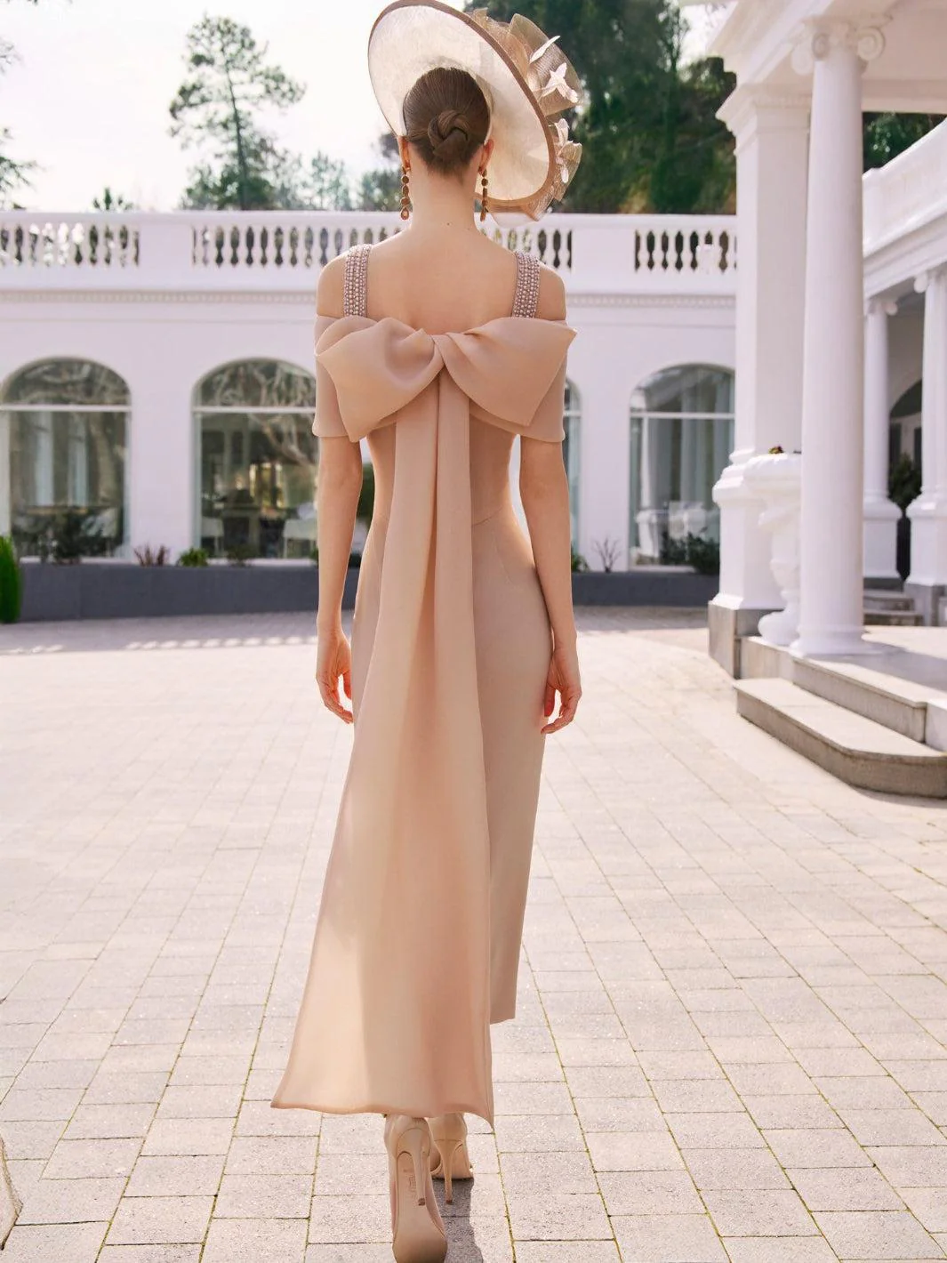 Couture Club Dress 1G198 In Nude - Image 2