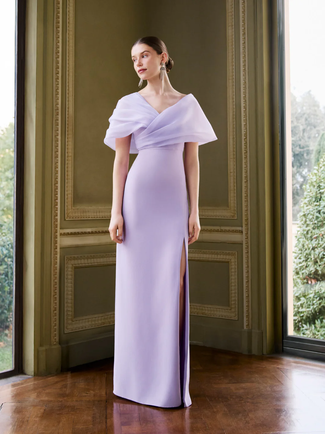 Couture Club Dress 1G223 In Lilac