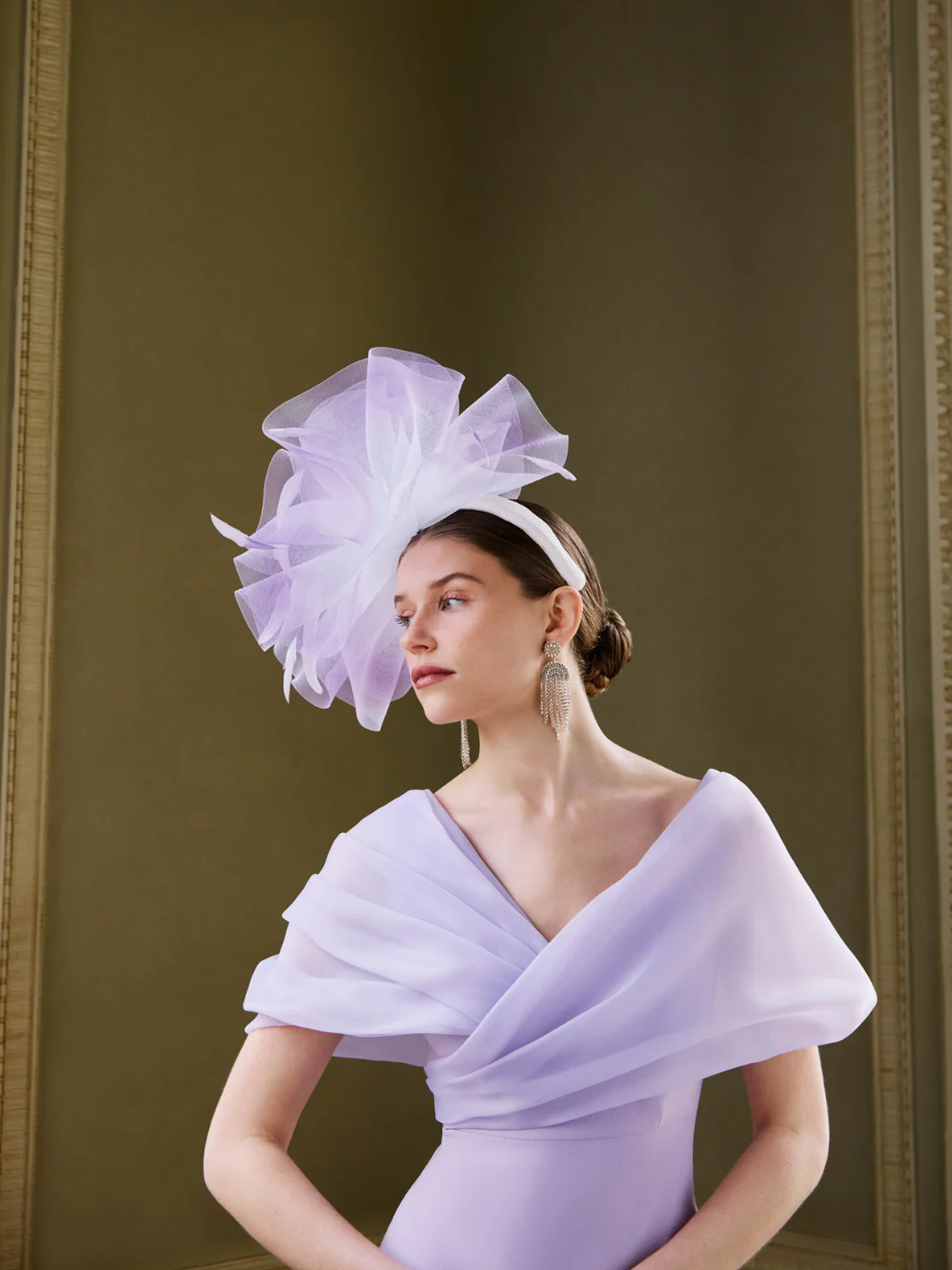 Couture Club Dress 1G223 In Lilac - Image 2