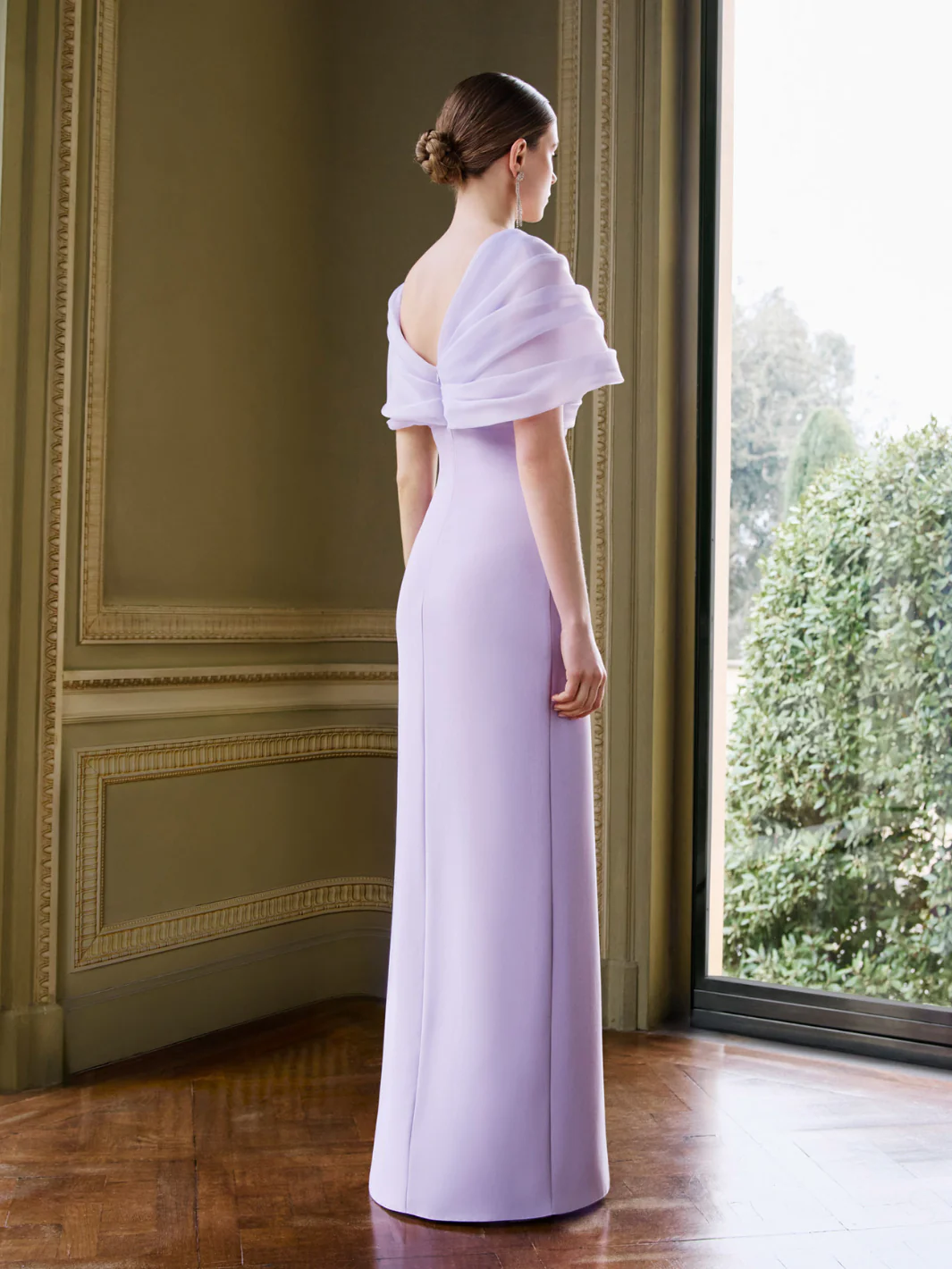 Couture Club Dress 1G223 In Lilac - Image 3