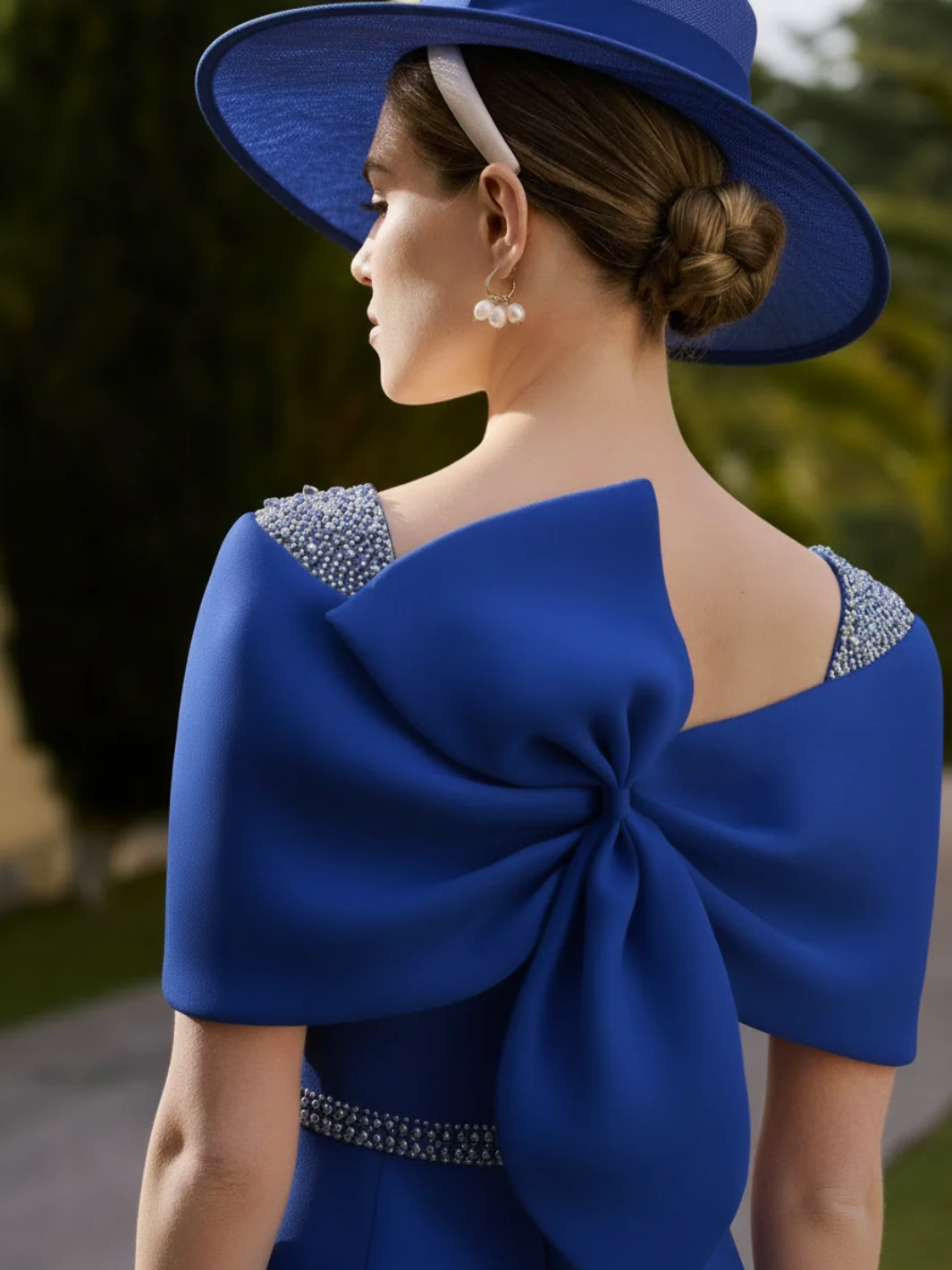 Couture Club Dress 1G296 In Royal Blue - Image 2
