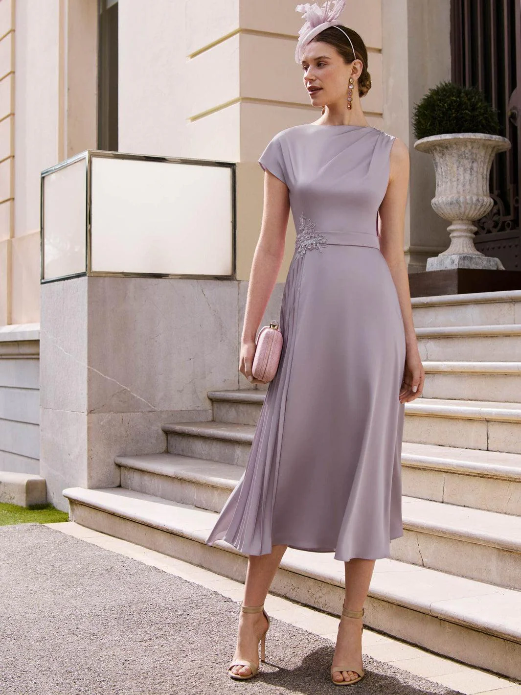Couture Club Dress 1G2P4 In Mauve