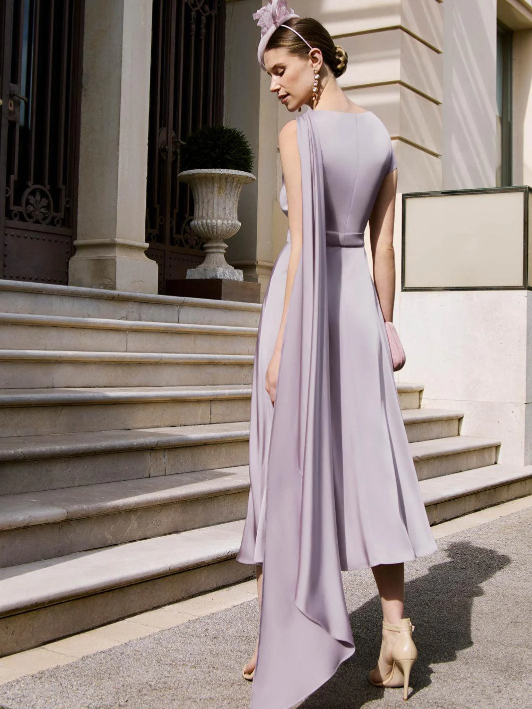 Couture Club Dress 1G2P4 In Mauve - Image 3