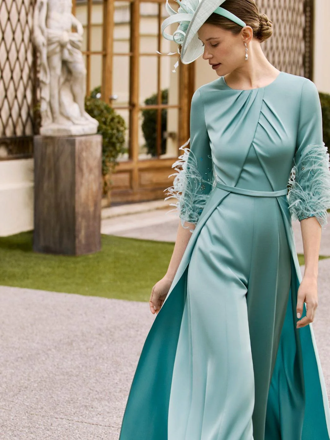 Couture Club Jumpsuit 1GA9 In Celadon - Image 2