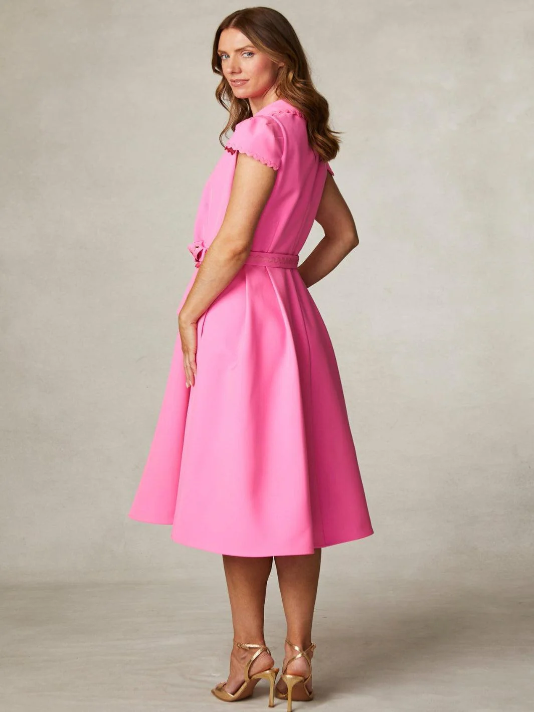 Fee G Rick Dress In Pink 865B/59 - Image 3