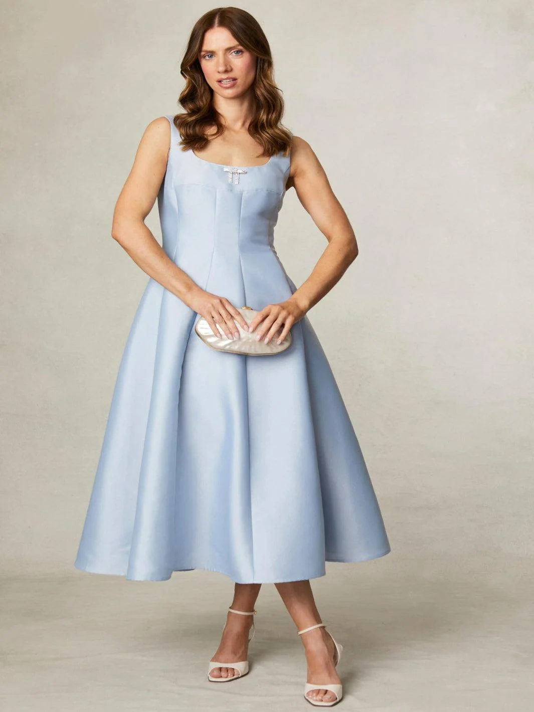 Fee G Vivian Dress In Blue 862B/125 - Image 2