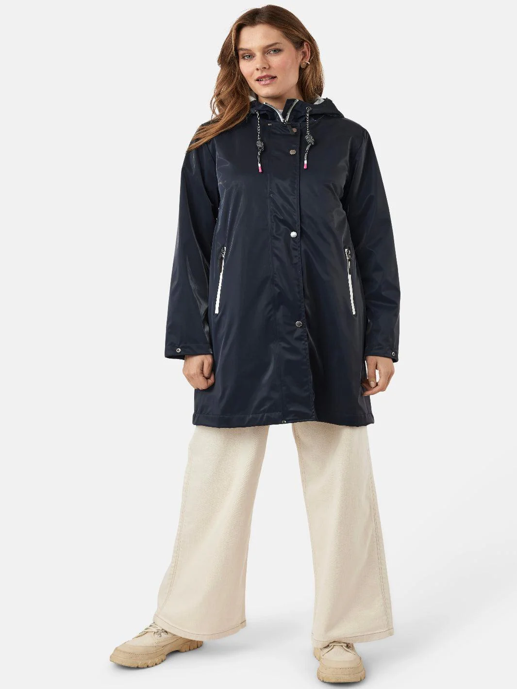 Frandsen Rain Jacket In Navy 475-69