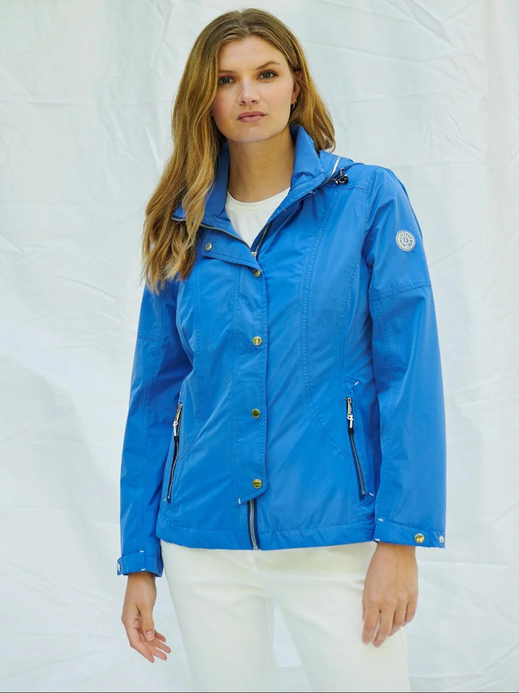 Frandsen Water Proof Rain Jacket In Blue 455-60