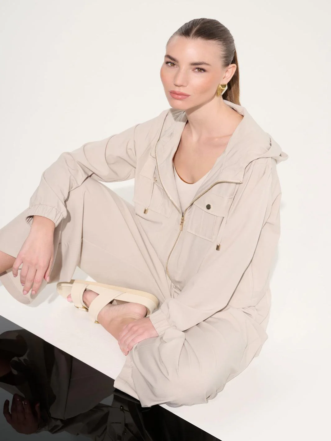 Joseph Ribkoff Casual Jacket In Moonstone 262621