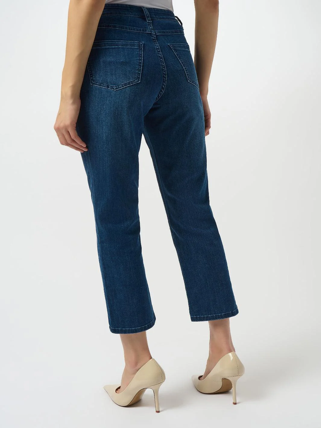 Joseph Ribkoff Classic Straight Jeans In Denim Medium Blue 252926F25 - Image 4