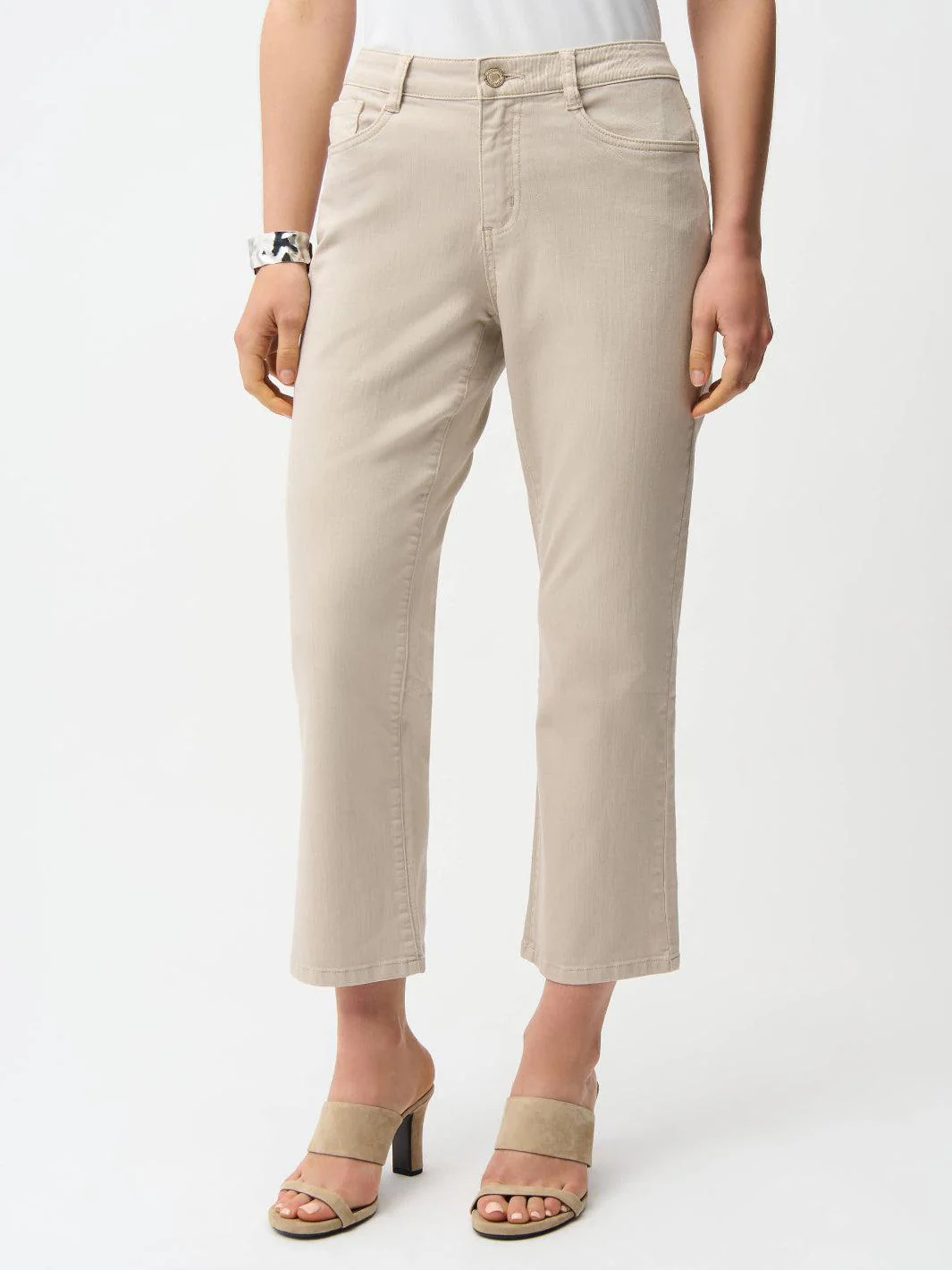 Joseph Ribkoff Classic Straight Leg Stretch Jeans In Moonstone 261995 - Image 2