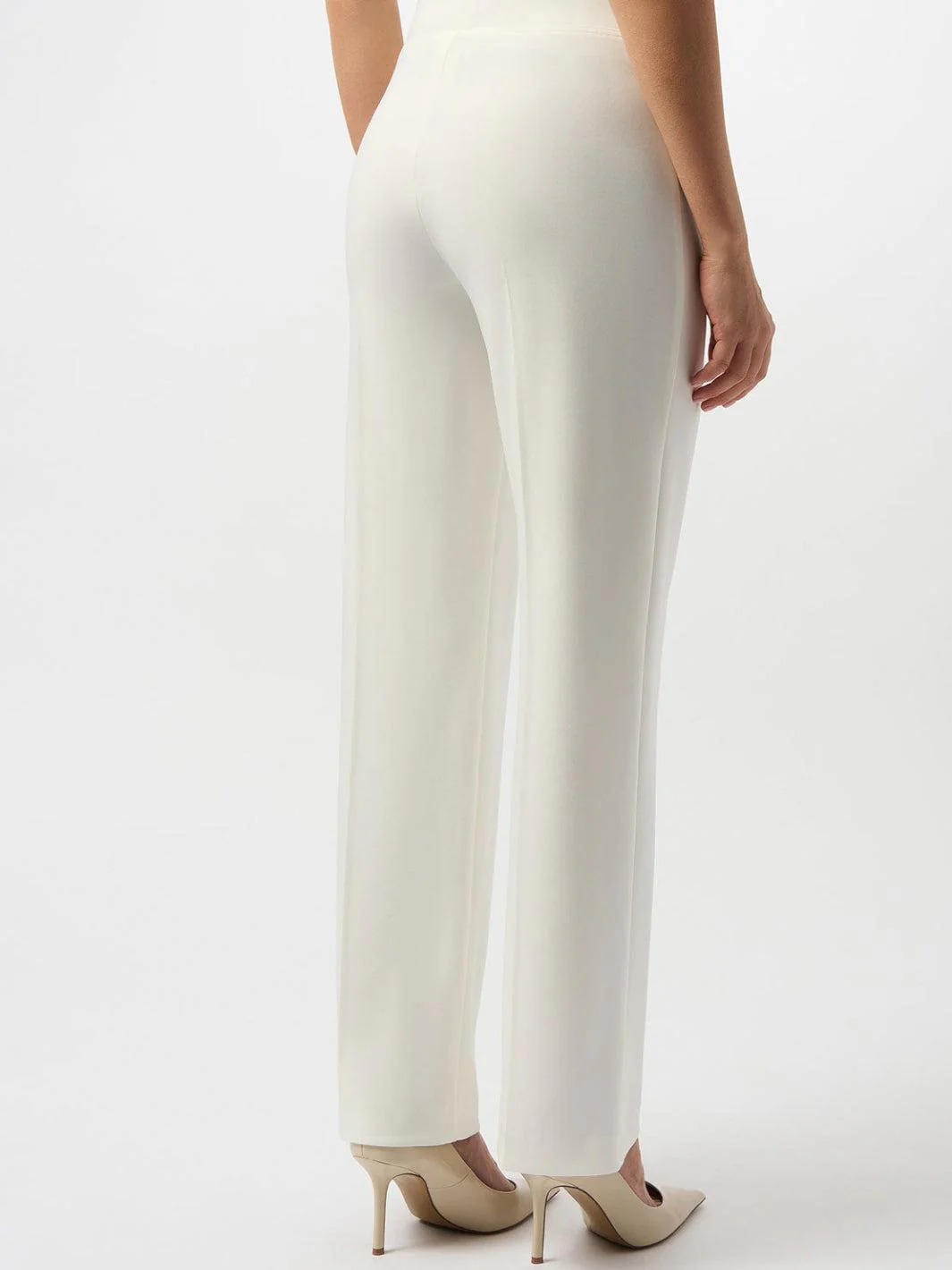 Joseph Ribkoff Classic Wide Leg Trousers In Winter White 153088F25 - Image 3