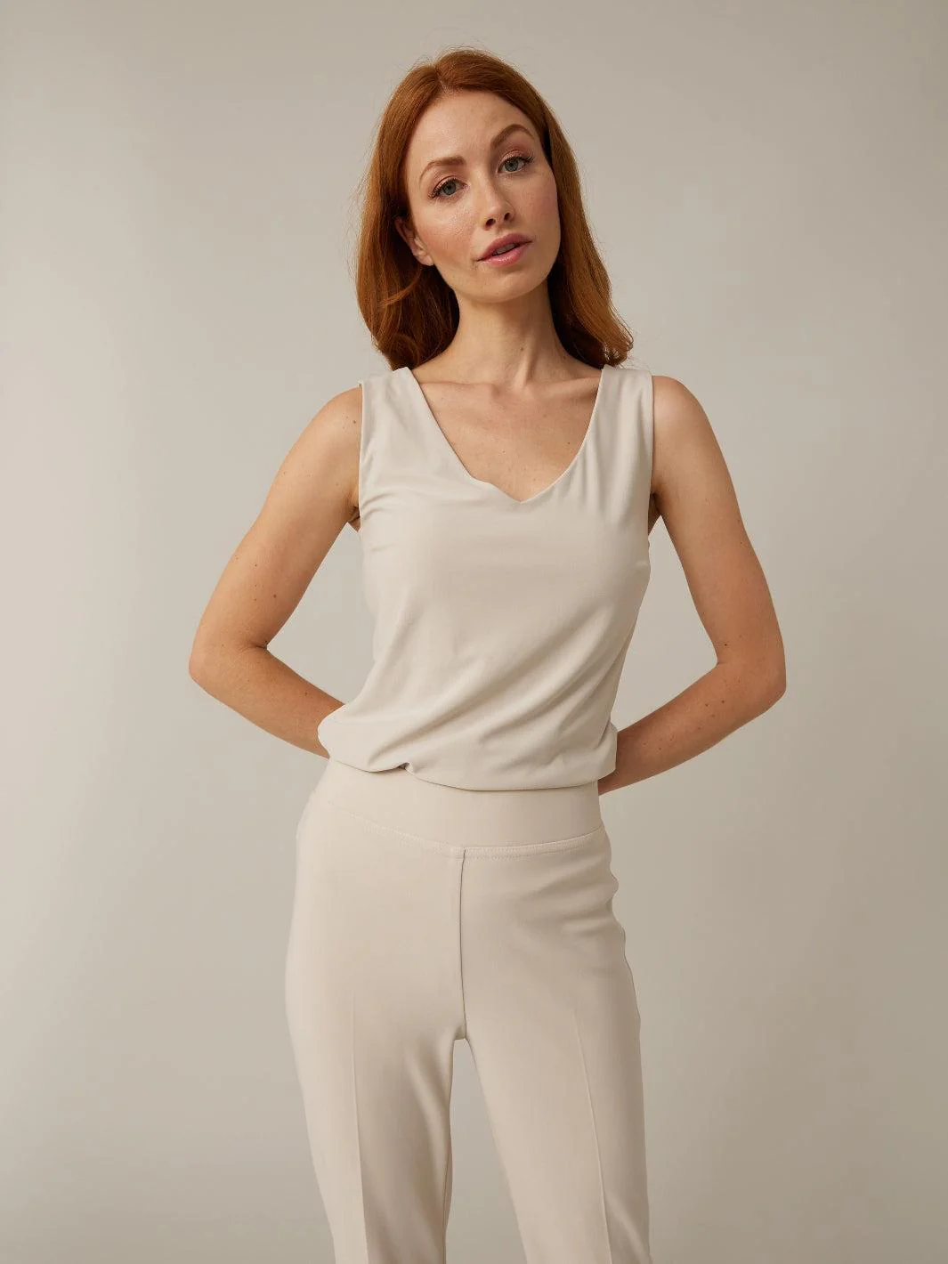 Joseph Ribkoff Essential Pant In Moonstone 143105NOS - Image 5