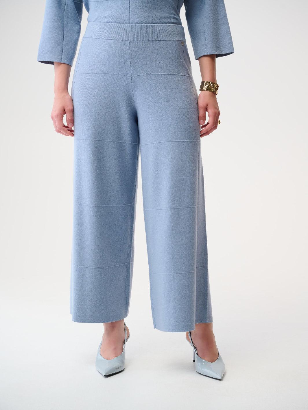 Joseph Ribkoff High-waisted Trousers In Chambray 261982 - Image 2