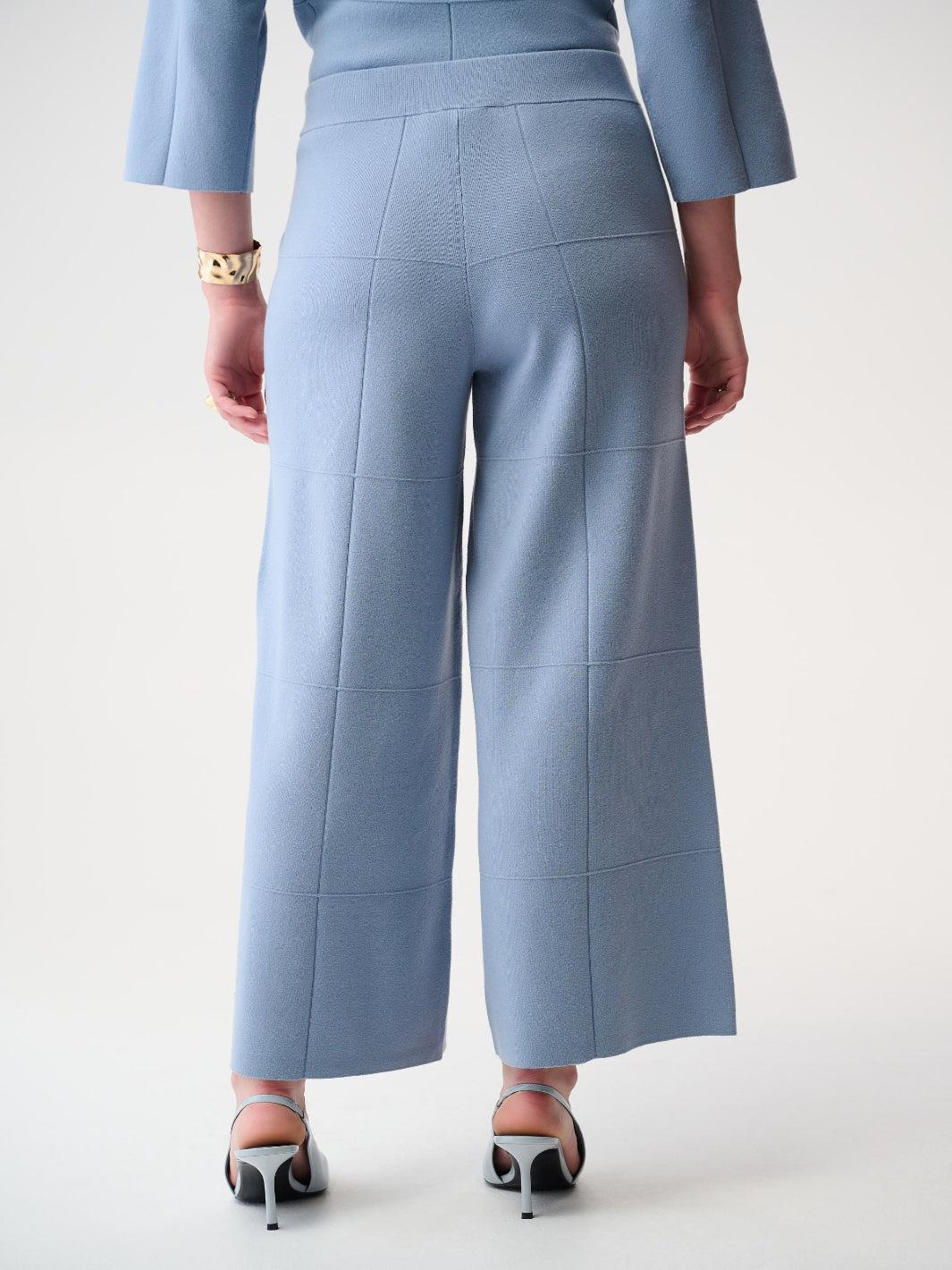 Joseph Ribkoff High-waisted Trousers In Chambray 261982 - Image 4