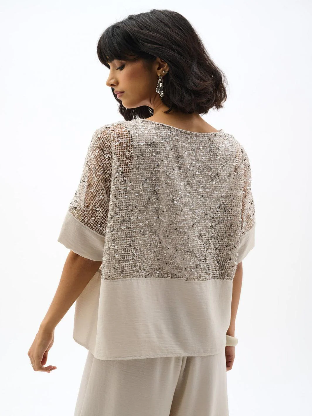 Joseph Ribkoff Jewel Top In Moonstone 262256 - Image 5
