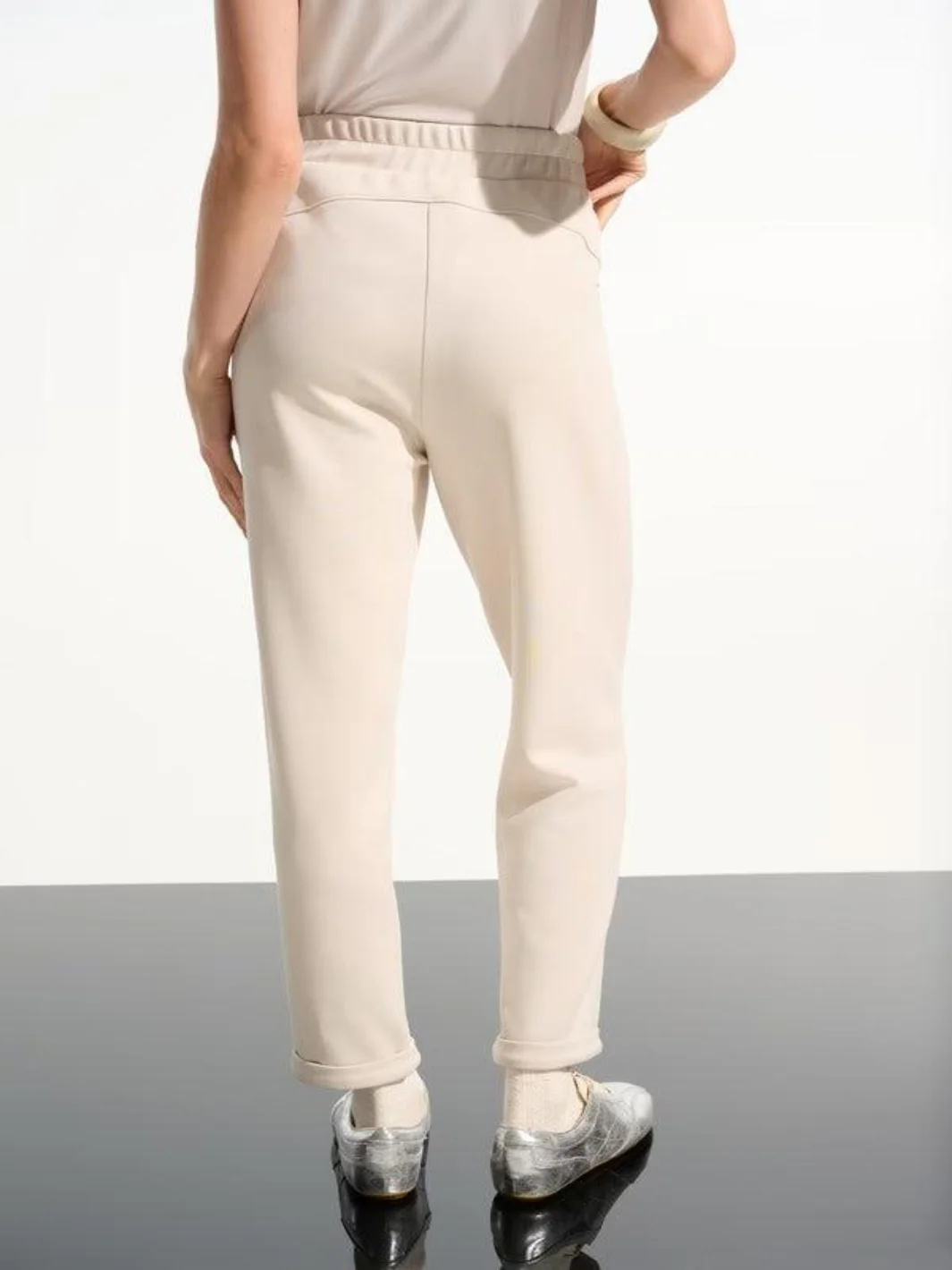 Joseph Ribkoff Mid-rise Trousers In Moonstone 261606 - Image 2