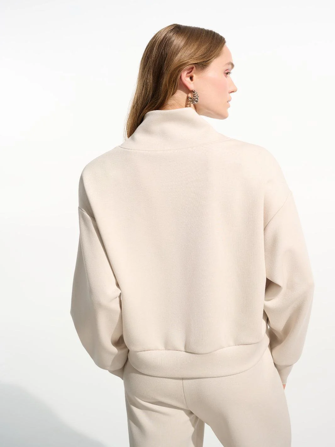 Joseph Ribkoff Relaxed Fit Sweater In Moonstone 261610 - Image 3