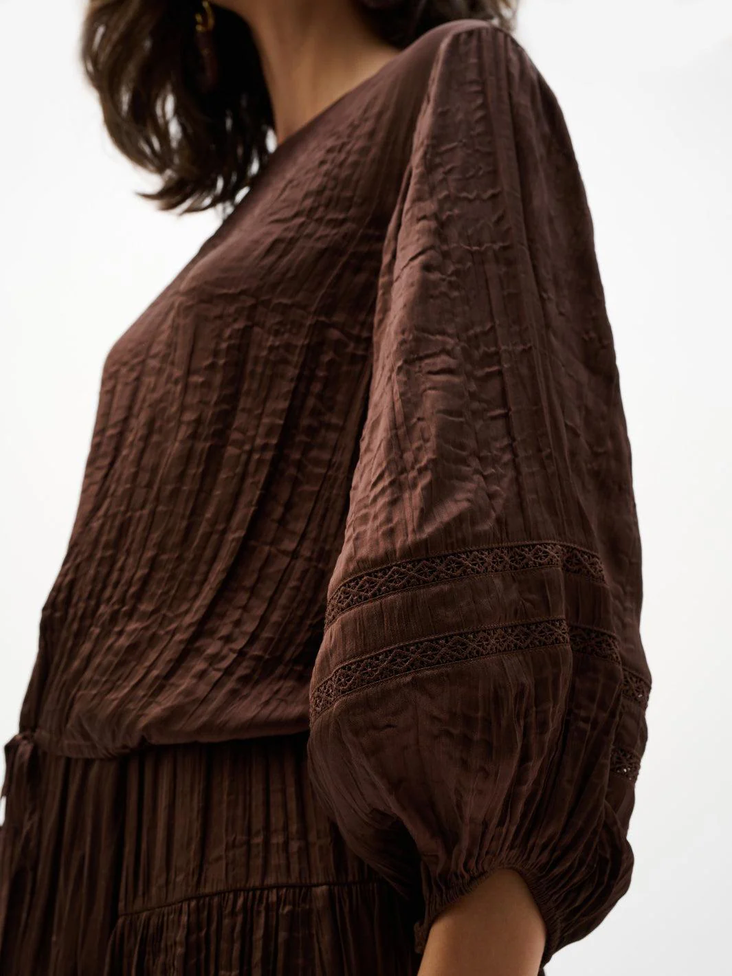 Joseph Ribkoff Relaxed Fit Top In Mahogony 262959 - Image 3