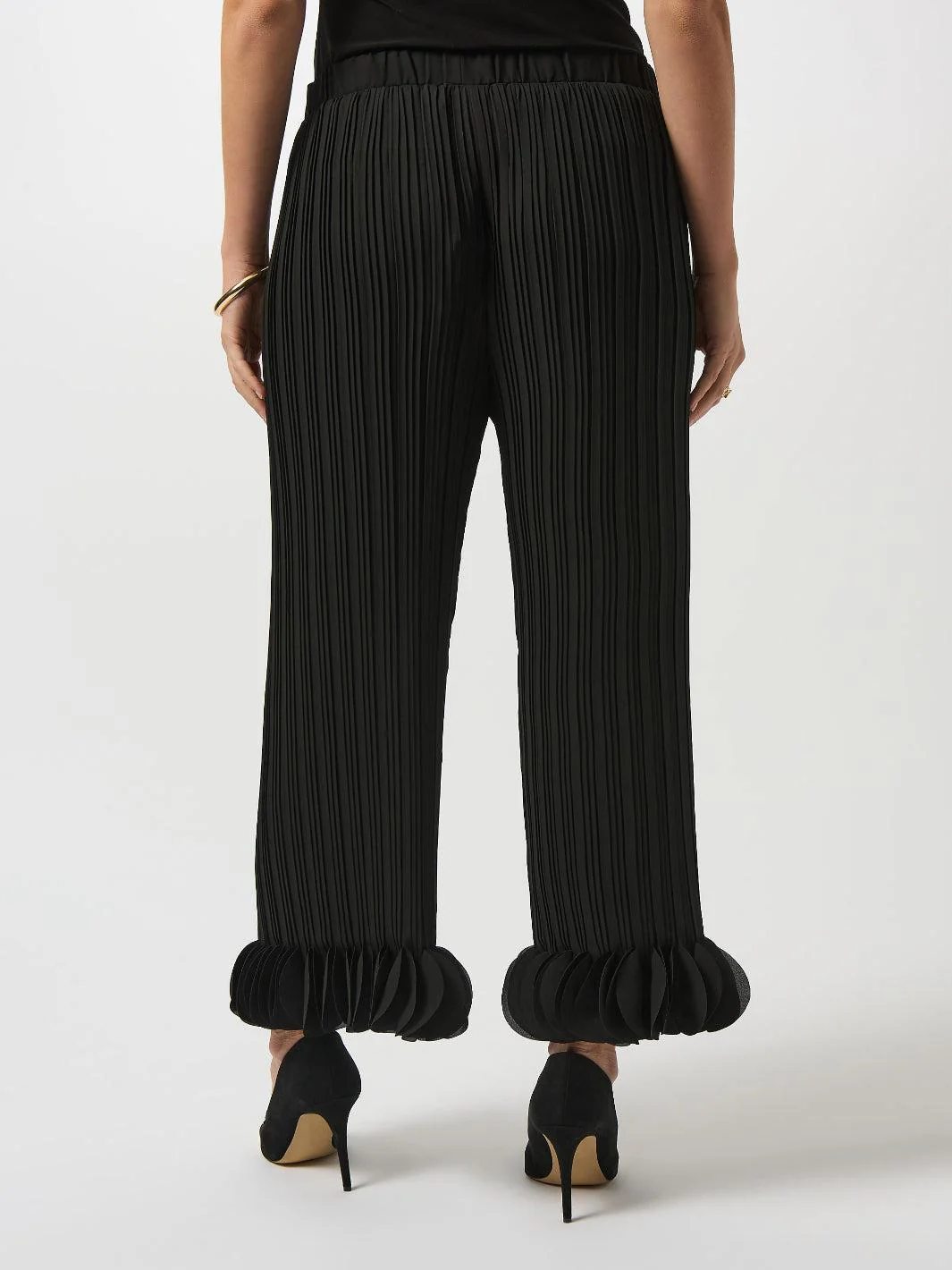 Joseph Ribkoff Relaxed Full-length Trousers In Black 253940 - Image 4