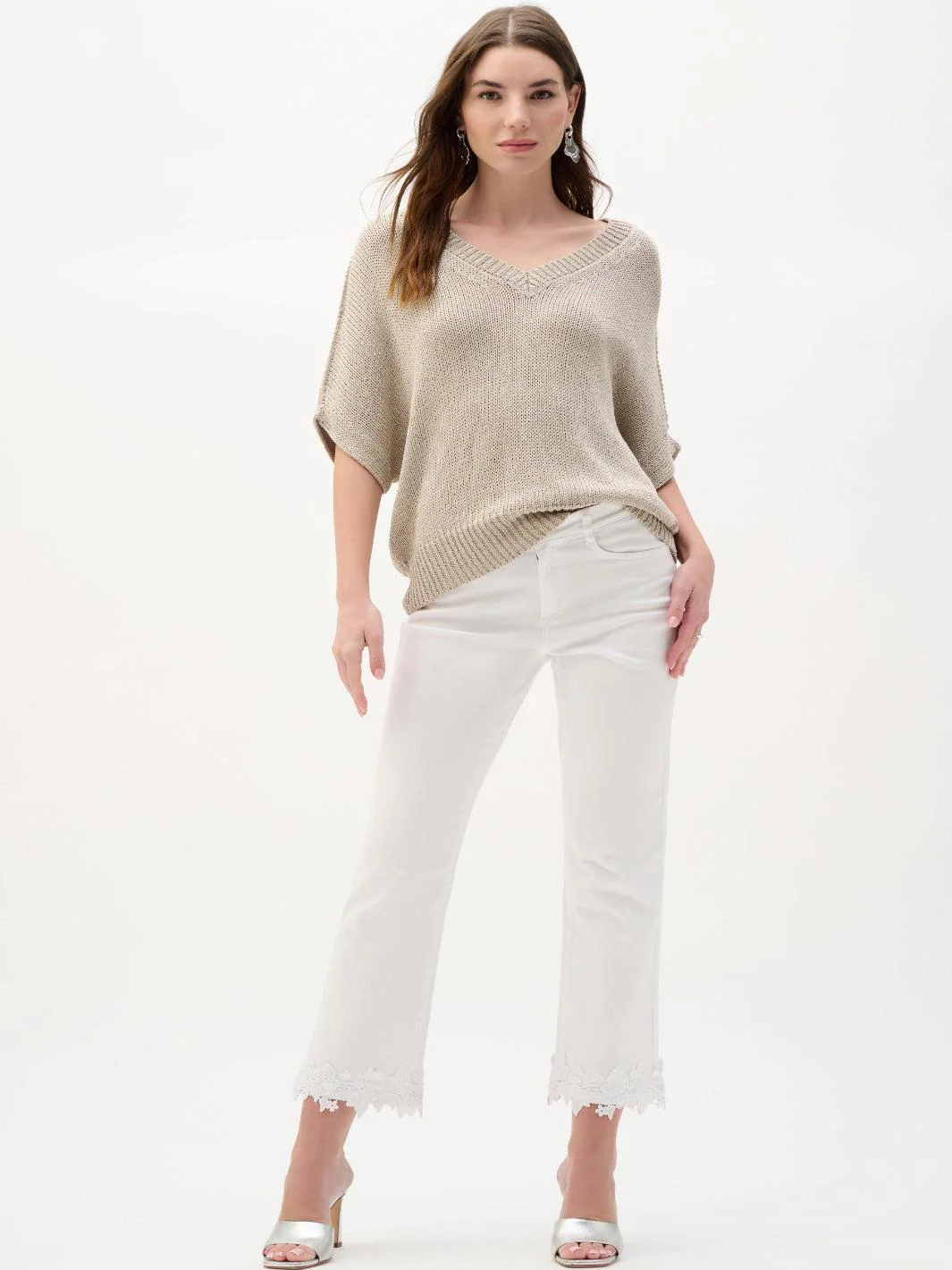 Joseph Ribkoff Relaxed Top In Moonstone 262925 - Image 2