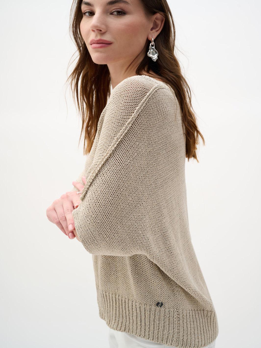 Joseph Ribkoff Relaxed Top In Moonstone 262925 - Image 3