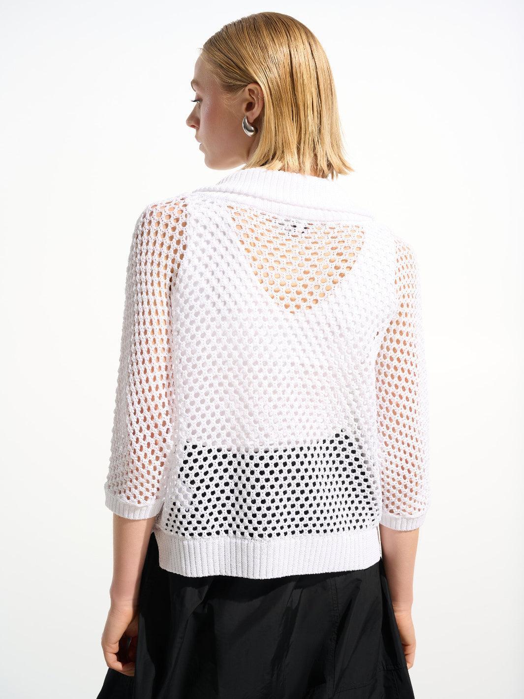 Joseph Ribkoff Relaxed Top In Vanilla 261634 - Image 4