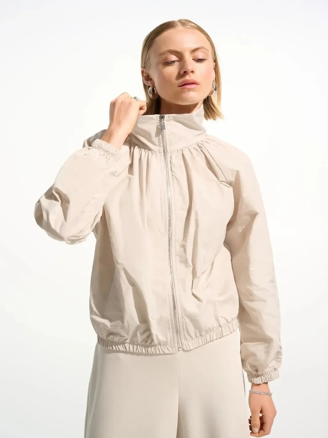 Joseph Ribkoff Short Jacket In Moonstone 261613 - Image 2