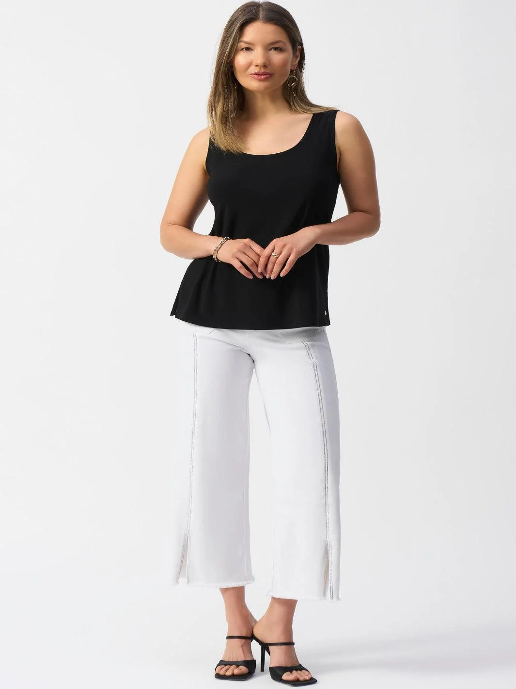 Joseph Ribkoff Sleeveless Top In Black 251970CO - Image 2