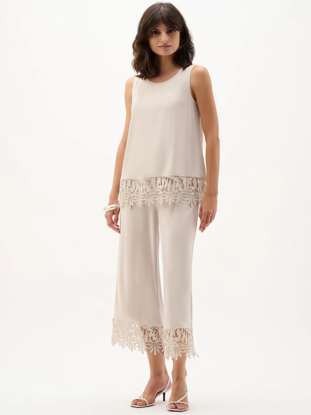 Joseph Ribkoff Sleeveless Top In Moonstone 262094 - Image 2