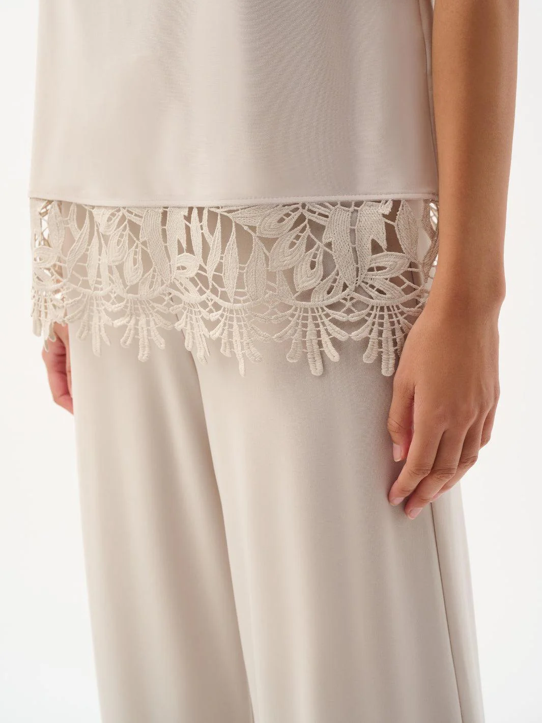 Joseph Ribkoff Sleeveless Top In Moonstone 262094 - Image 3