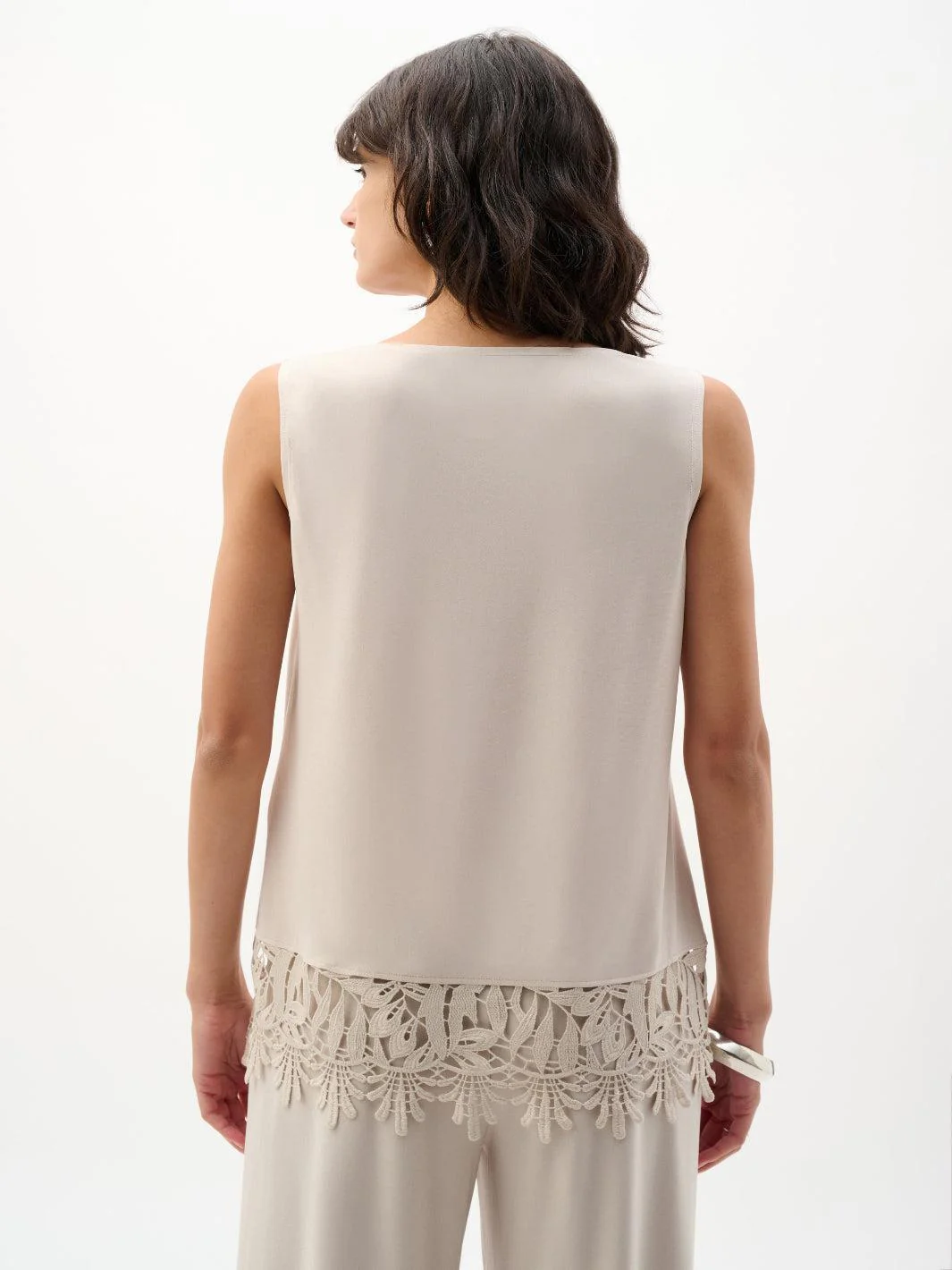 Joseph Ribkoff Sleeveless Top In Moonstone 262094 - Image 4