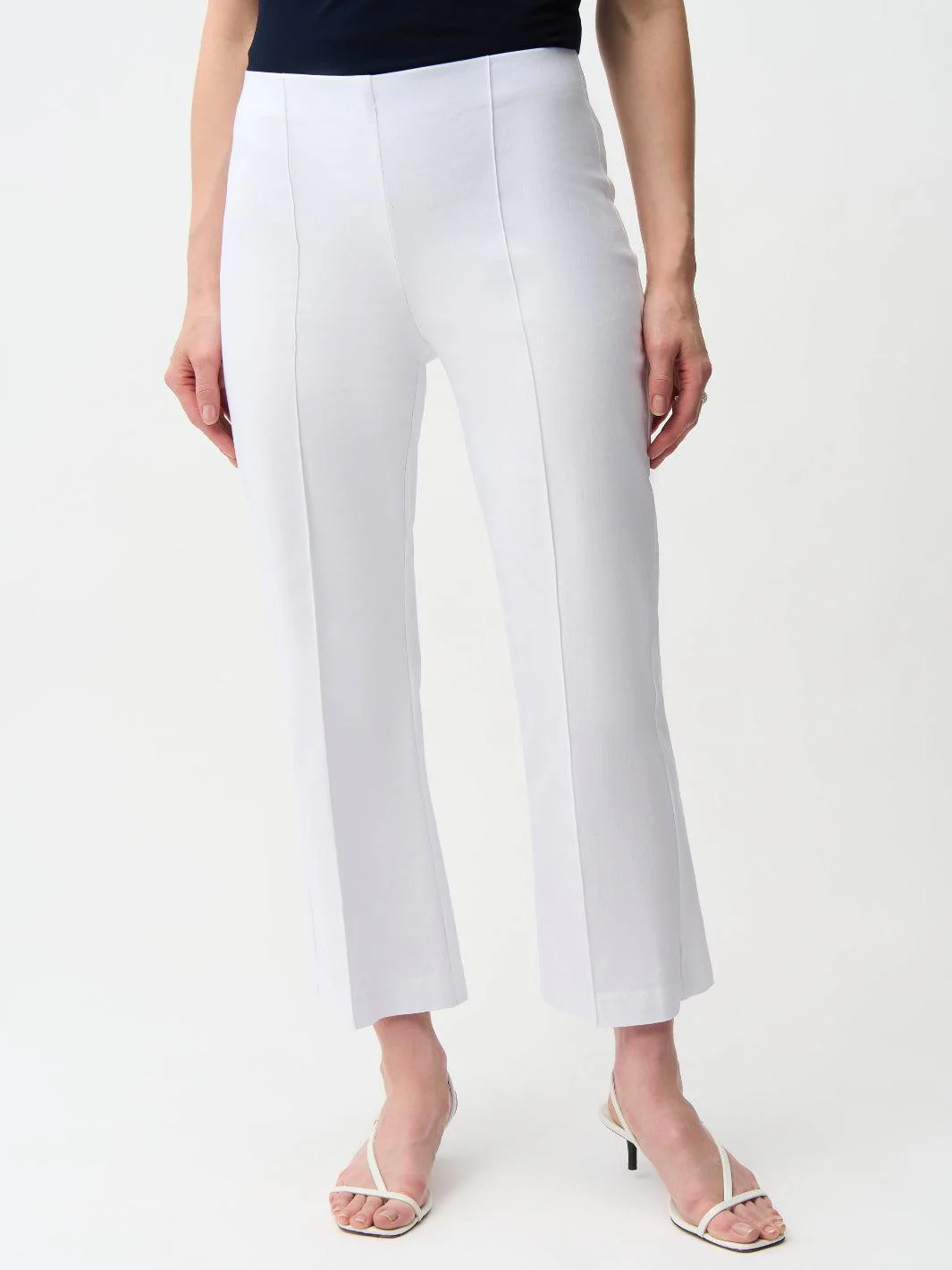 Joseph Ribkoff Slim Ankle-length Trousers In White 261082 - Image 2