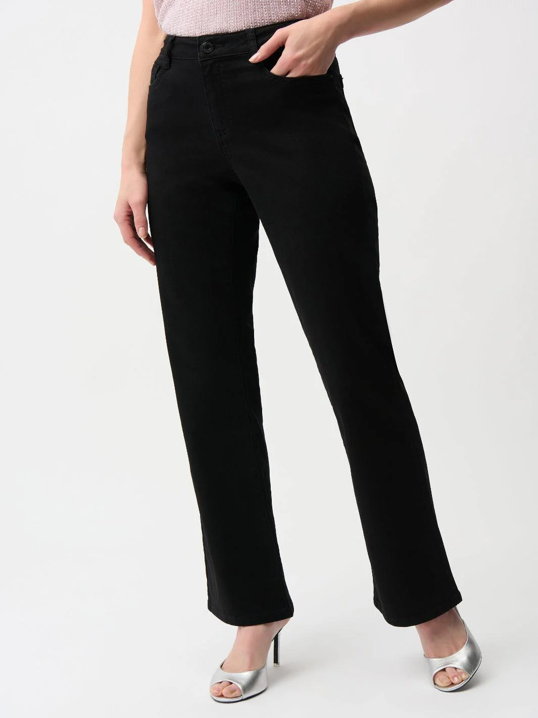 Joseph Ribkoff Slim Jeans In Black 261994 - Image 2