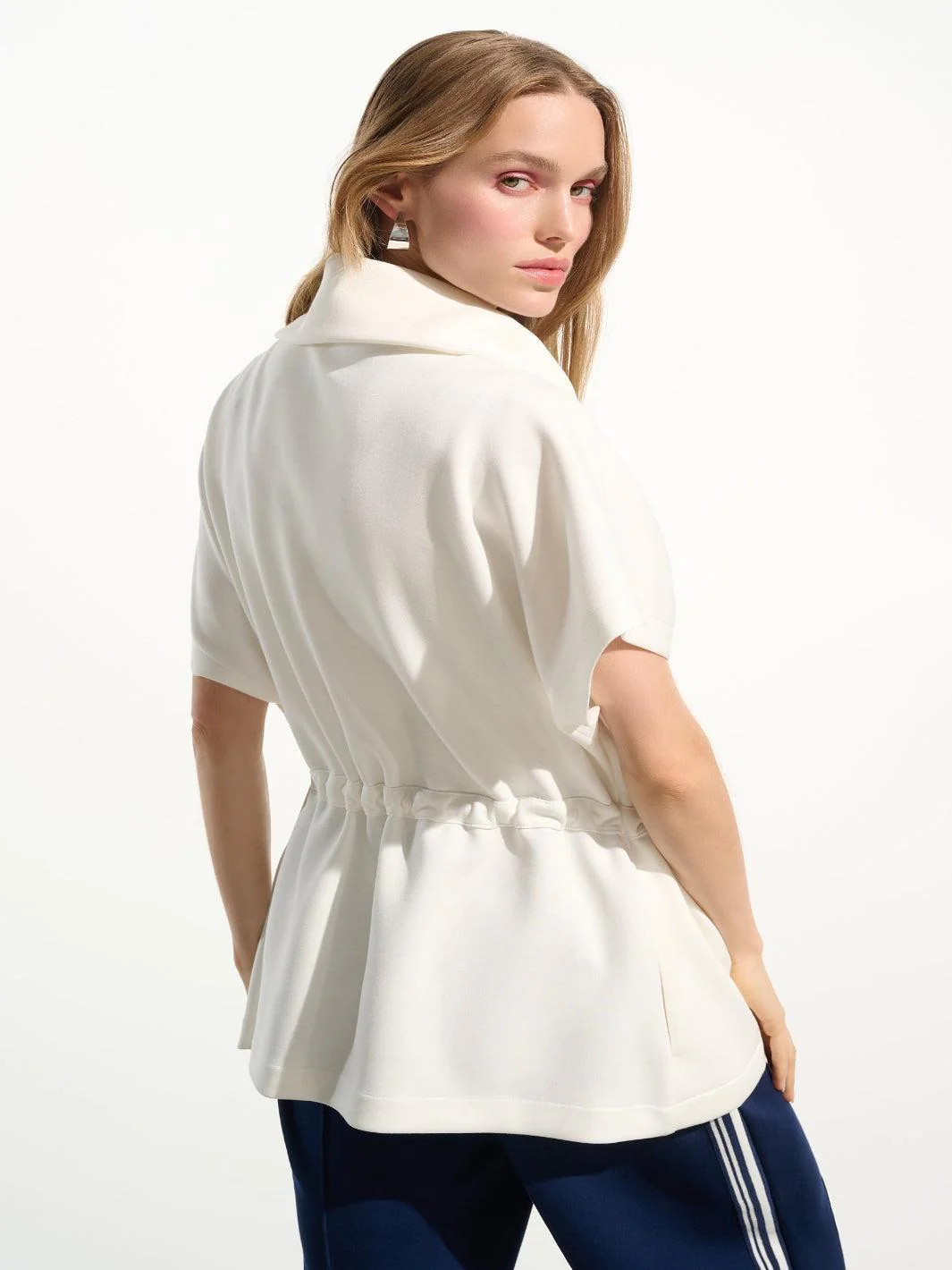 Joseph Ribkoff Sporty Jacket In Off White 261638 - Image 4