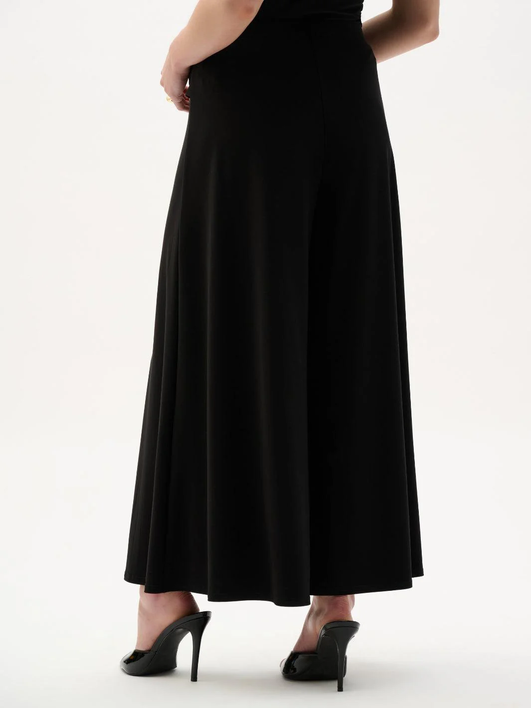 Joseph Ribkoff Wide-leg Trousers In Black 262150 - Image 4