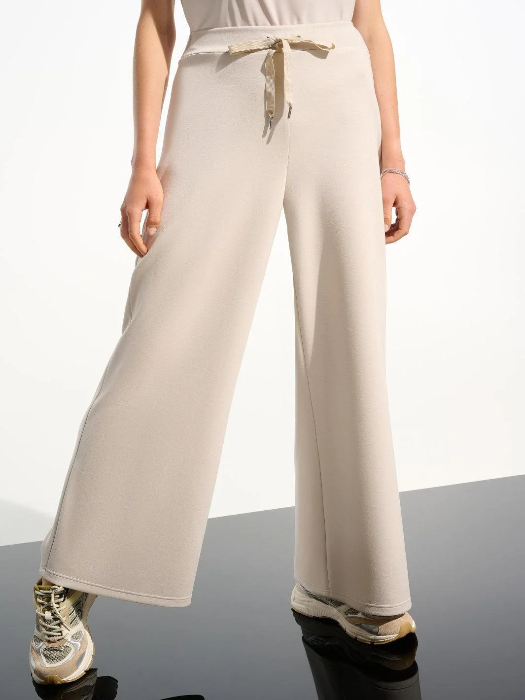 Joseph Ribkoff Wide-leg Trousers In Moonstone 261649 - Image 2