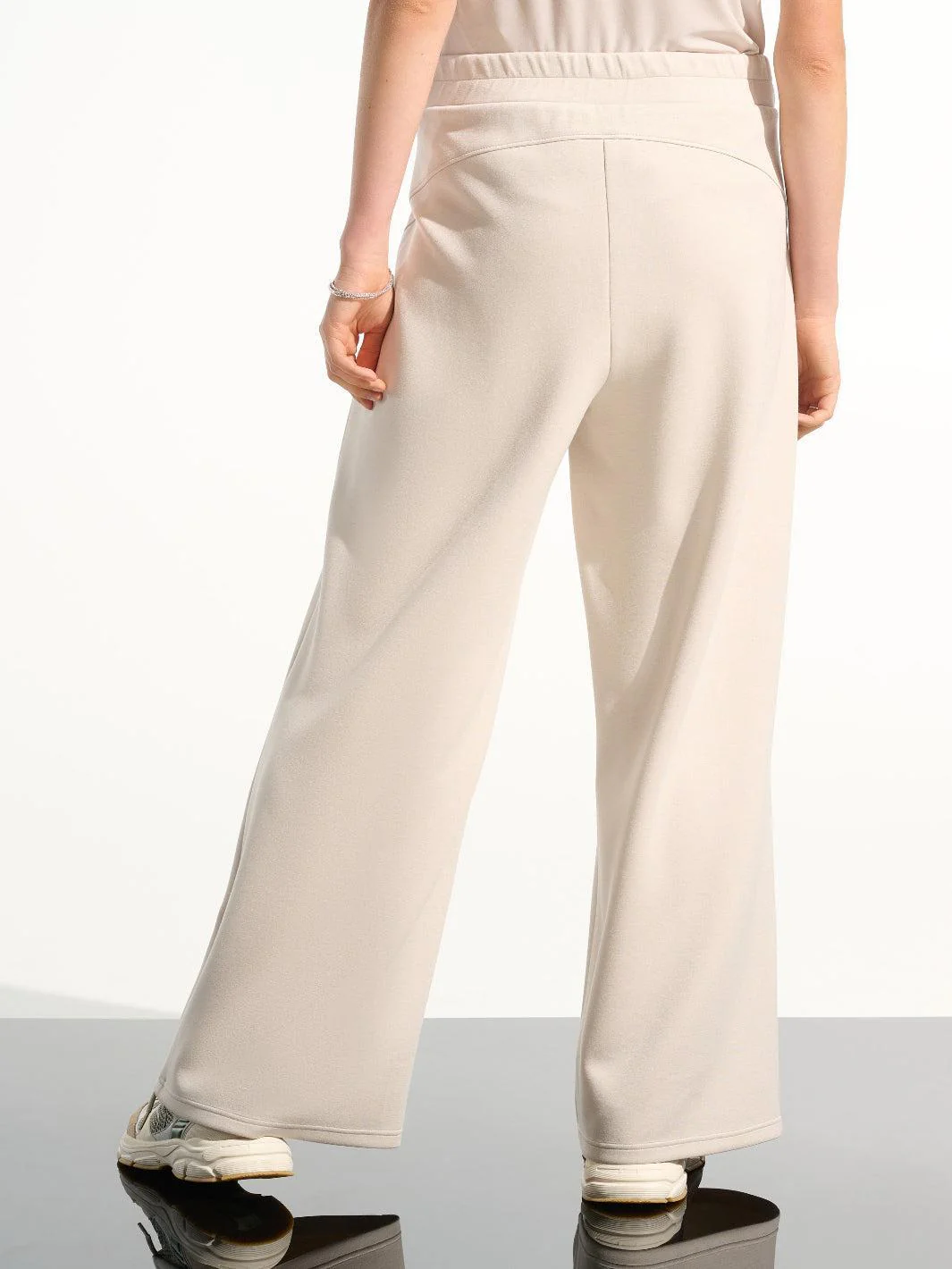 Joseph Ribkoff Wide-leg Trousers In Moonstone 261649 - Image 3