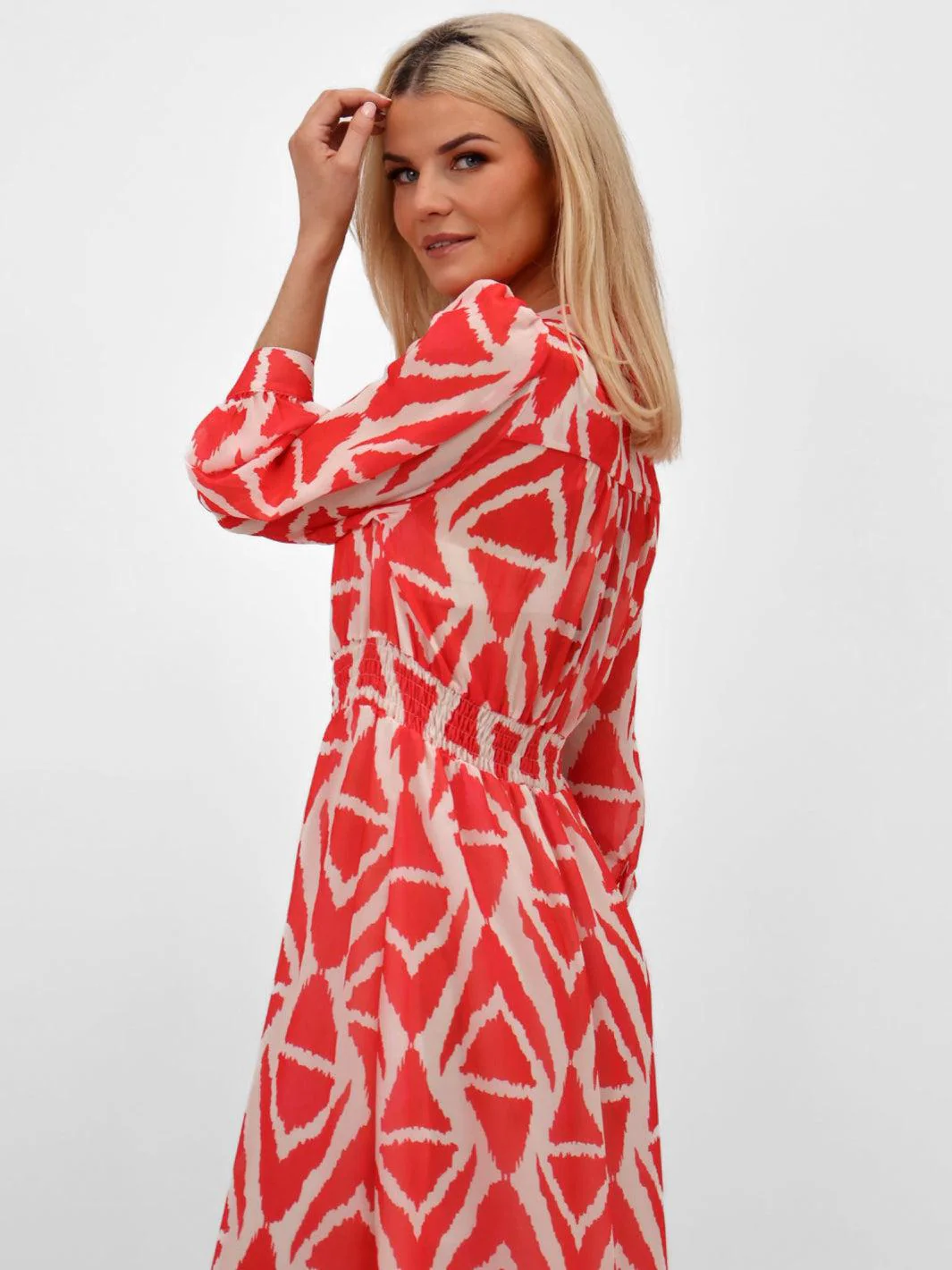 Kate & Pippa Carrie Dress In Orange - Image 6