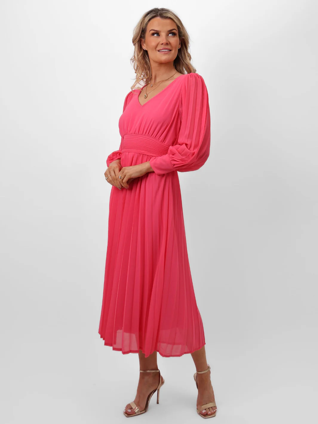 Kate & Pippa Hannah Dress In Pink - Image 7
