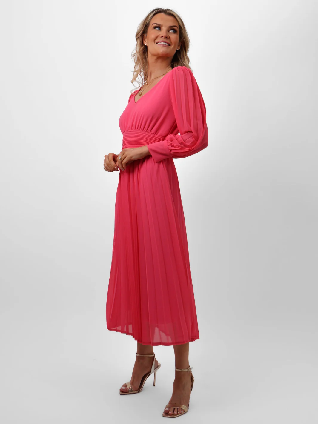 Kate & Pippa Hannah Dress In Pink - Image 8