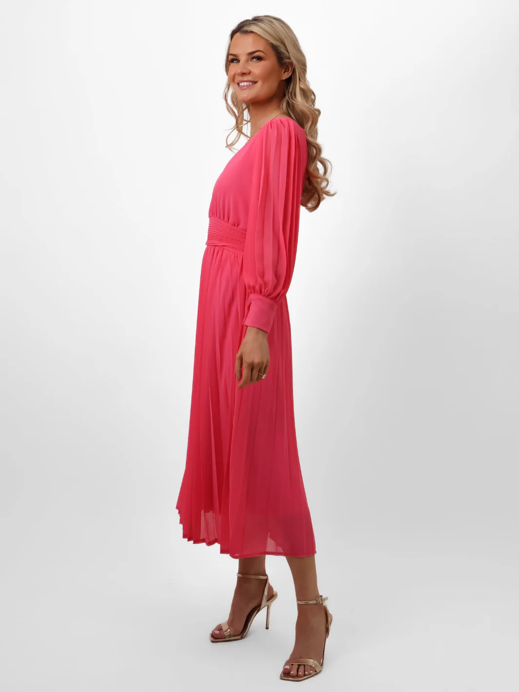 Kate & Pippa Hannah Dress In Pink - Image 9