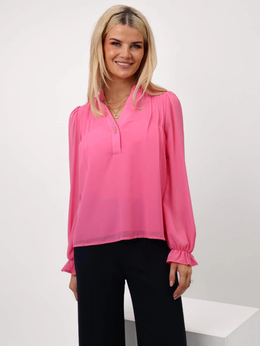 Kate & Pippa Heidi Top In Pink