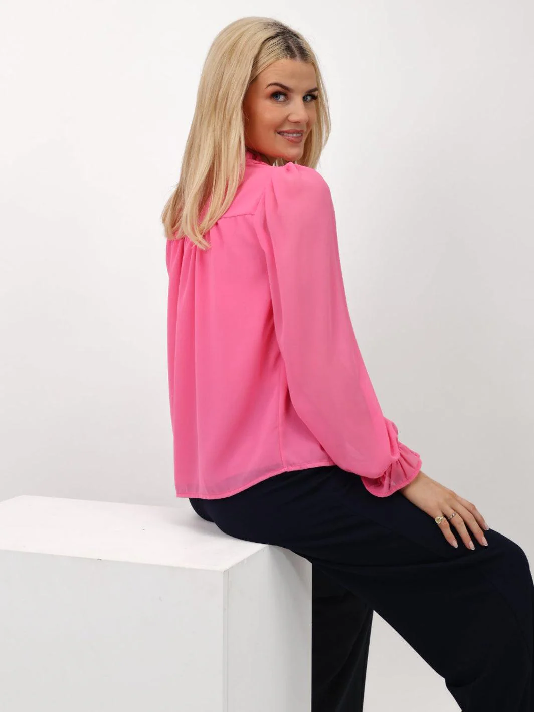 Kate & Pippa Heidi Top In Pink - Image 8