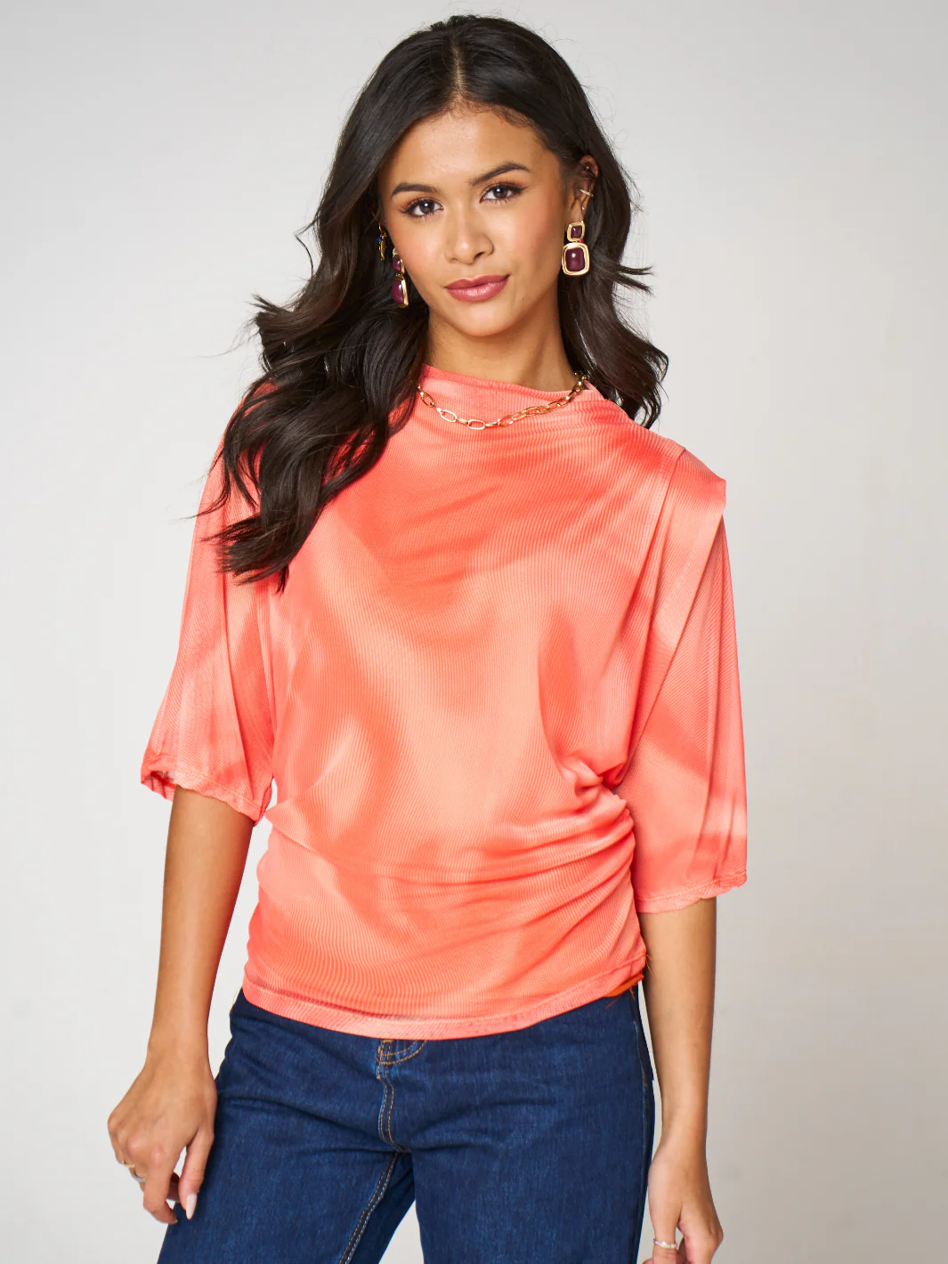 Kate & Pippa Ivy Top In Orange
