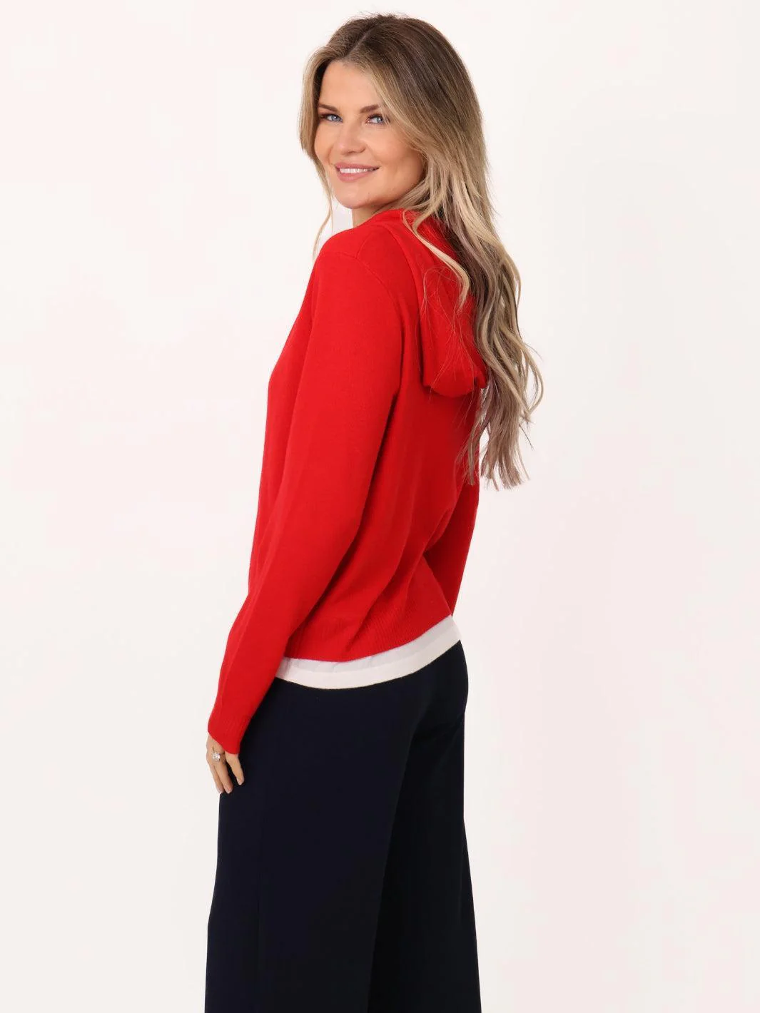 Kate & Pippa Juno Jumper In Red - Image 4