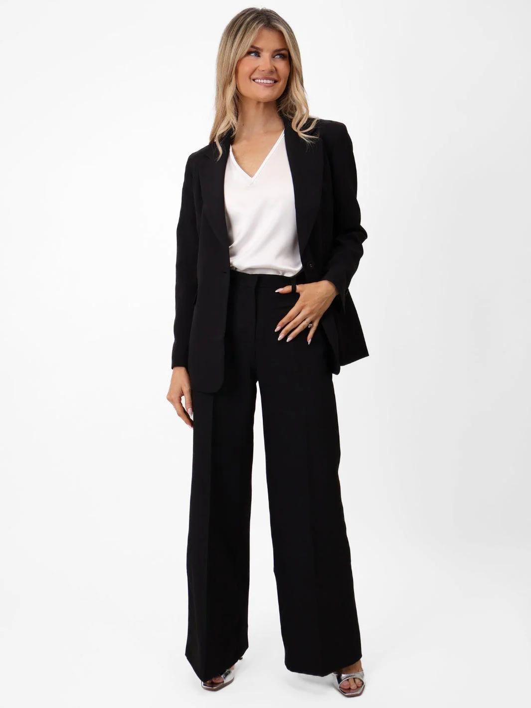 Kate & Pippa Napoli Trousers In Black - Image 2