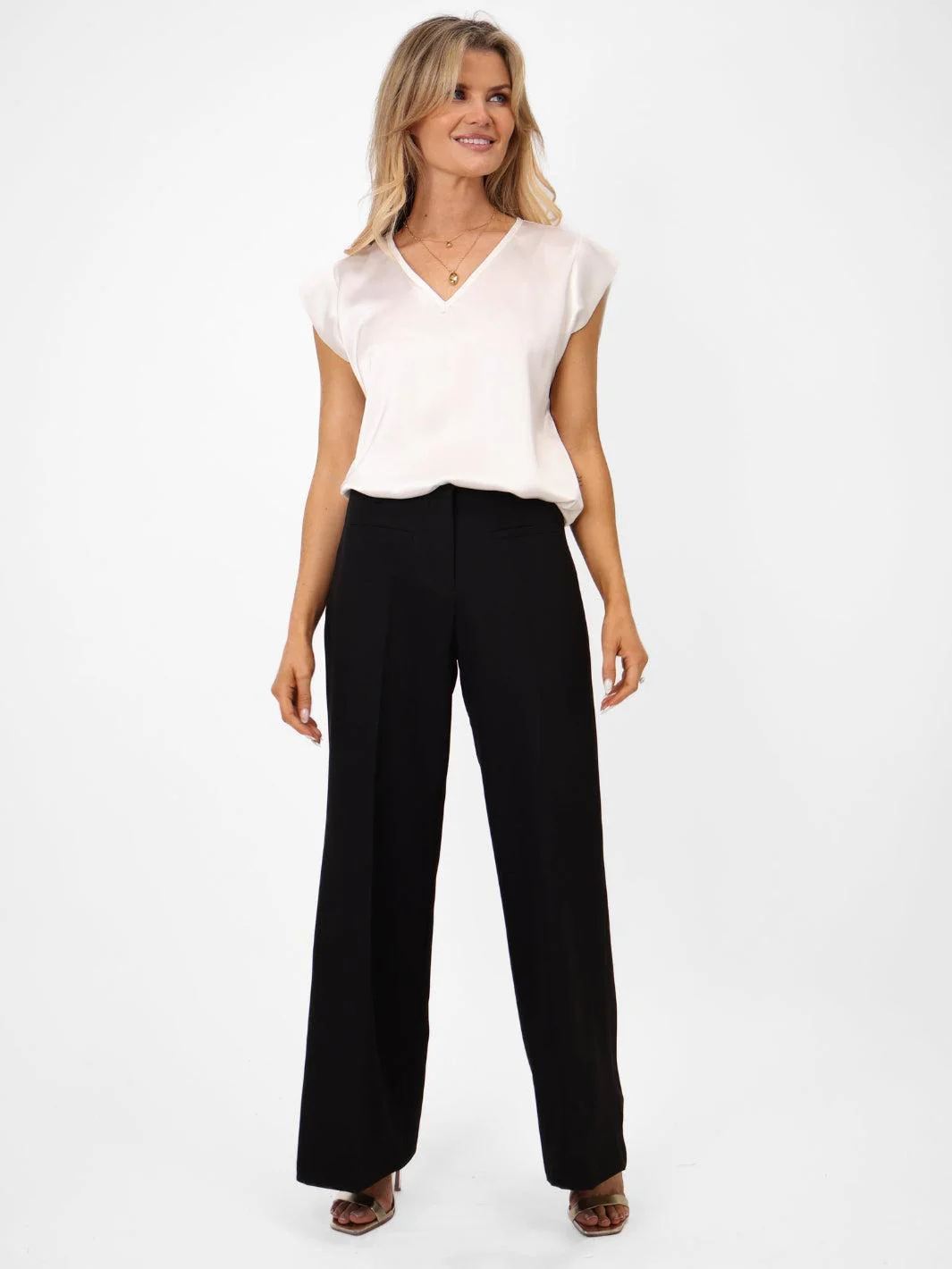 Kate & Pippa Napoli Trousers In Black - Image 7
